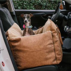 Cama de pet para carro, fofo, seguro e antiderrapante