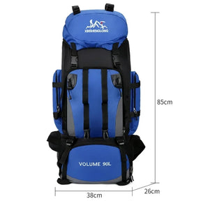 Mochila de Acampamento 90 litros | Casualle Outdoor