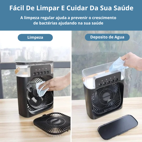 Ventilador de Ar Condicionado de Agua Portatil