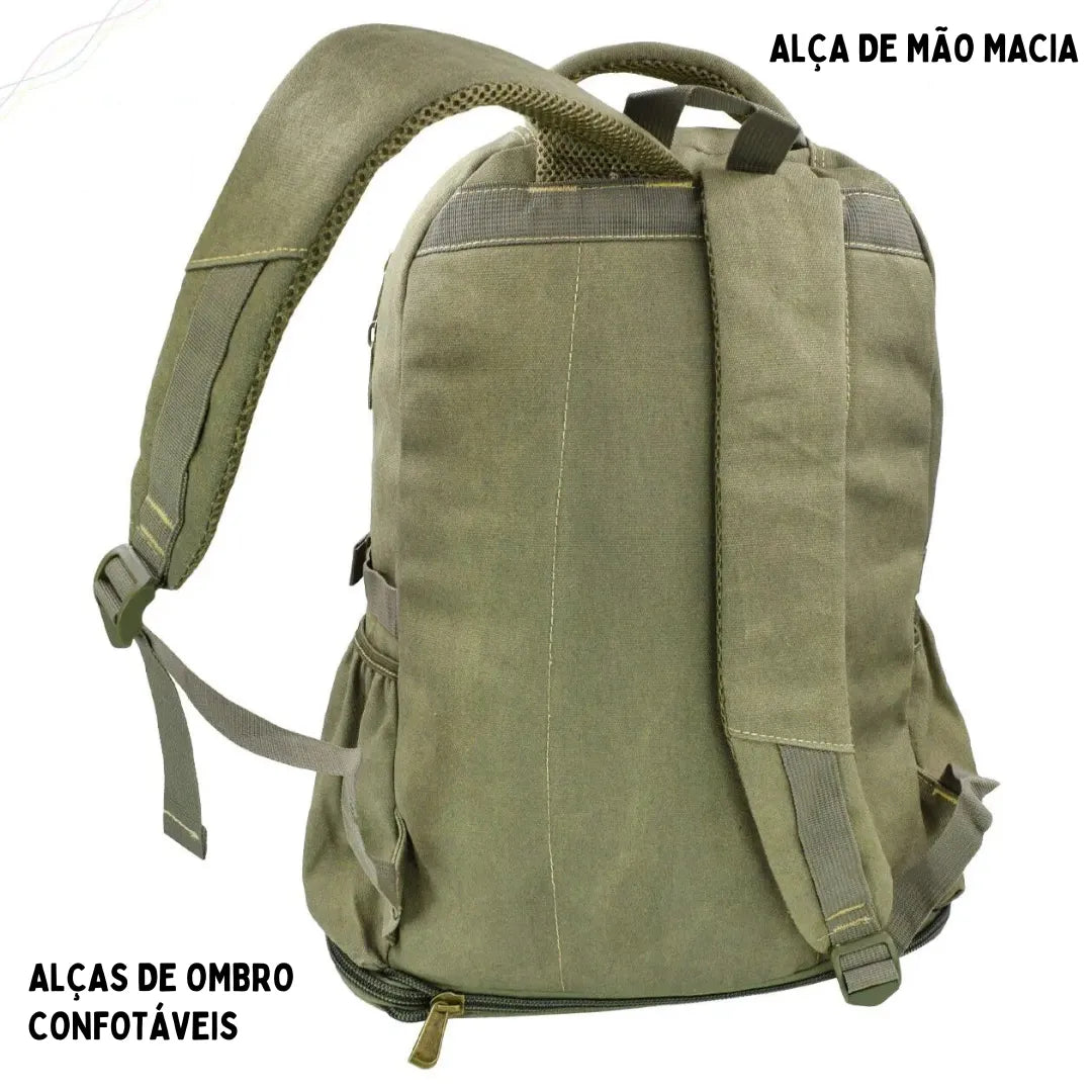 Mochila de Lona Reforçada 50 litros | Casualle Cargo II