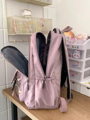 Bolsa escolar Impermeável Casual Feminina Moda Coreana