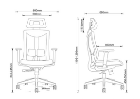 Essential Plus Preta - Cadeira Ergonômica de Escritório