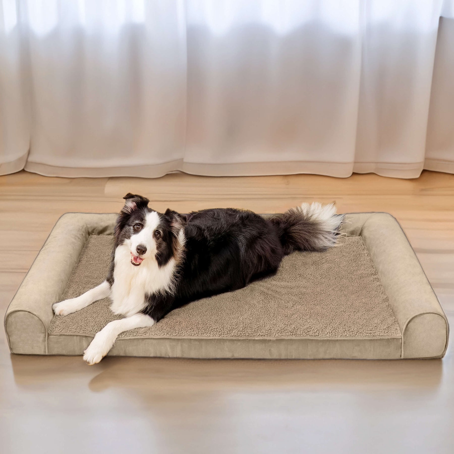 Sofá Cama para pet Ortopédica Fleec