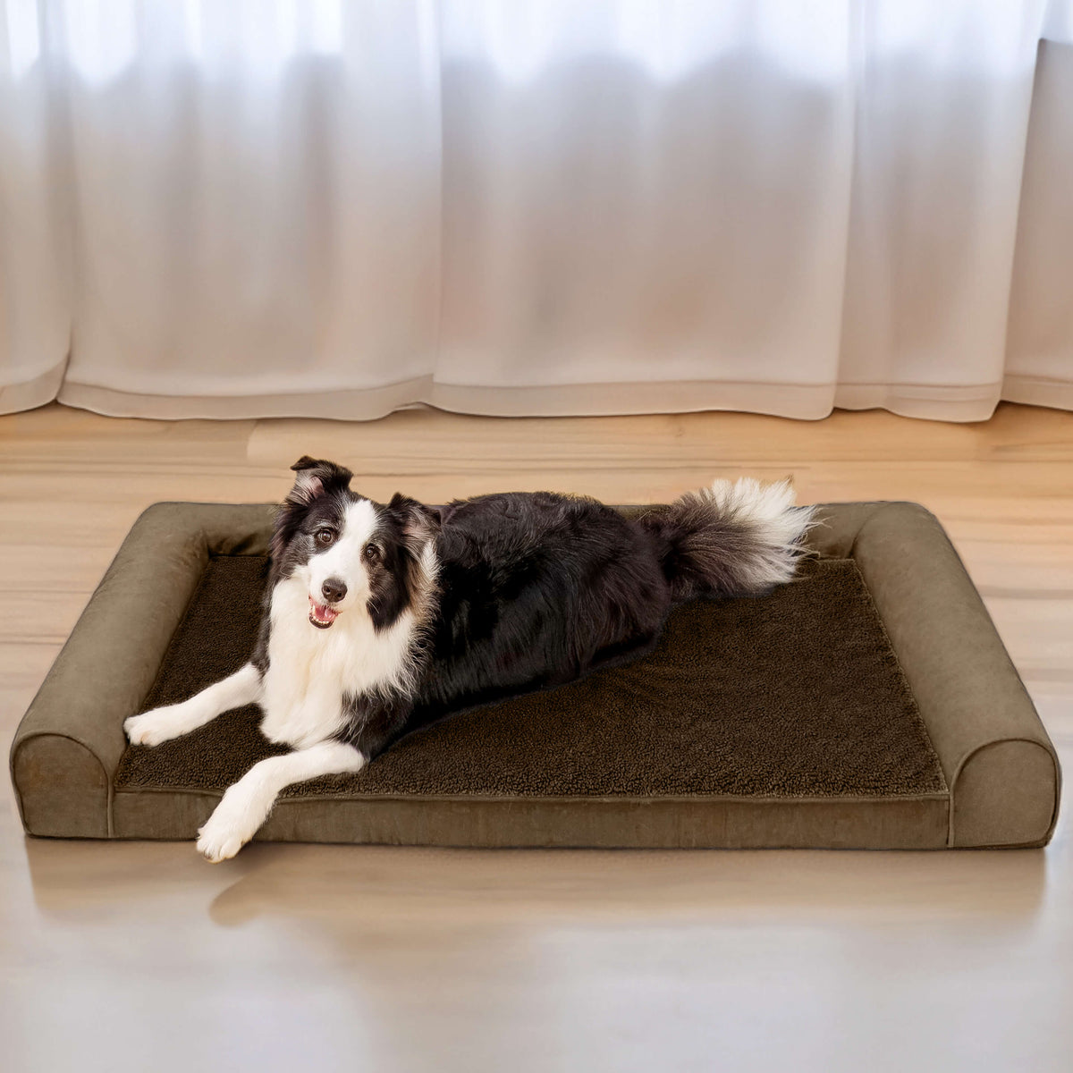 Sofá Cama para pet Ortopédica Fleec