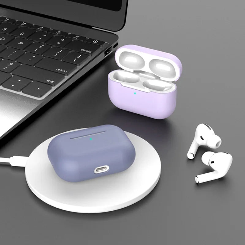 Capa de silicone para apple airpods pro