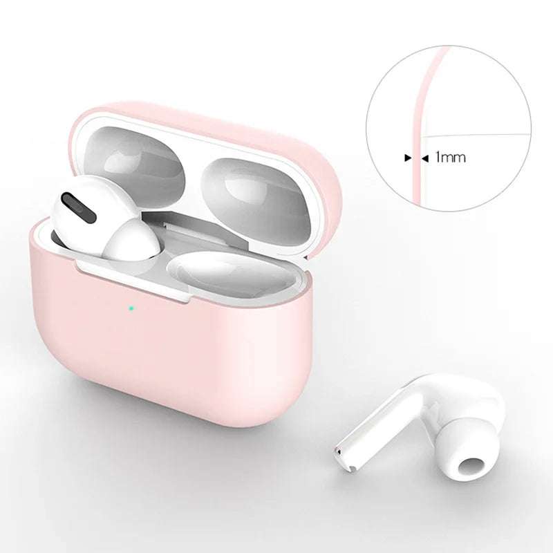 Capa de silicone para apple airpods pro