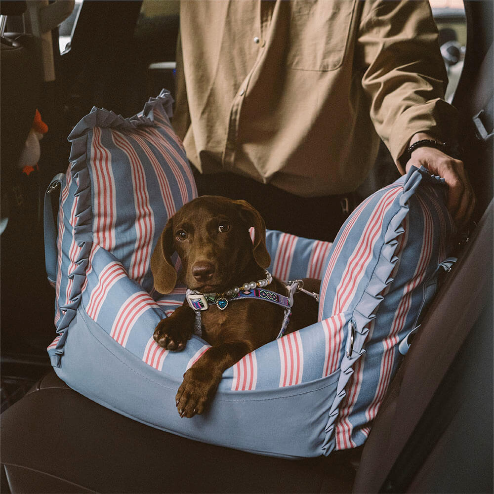 Cama de pet para carro à prova d'água para segurança em viagens