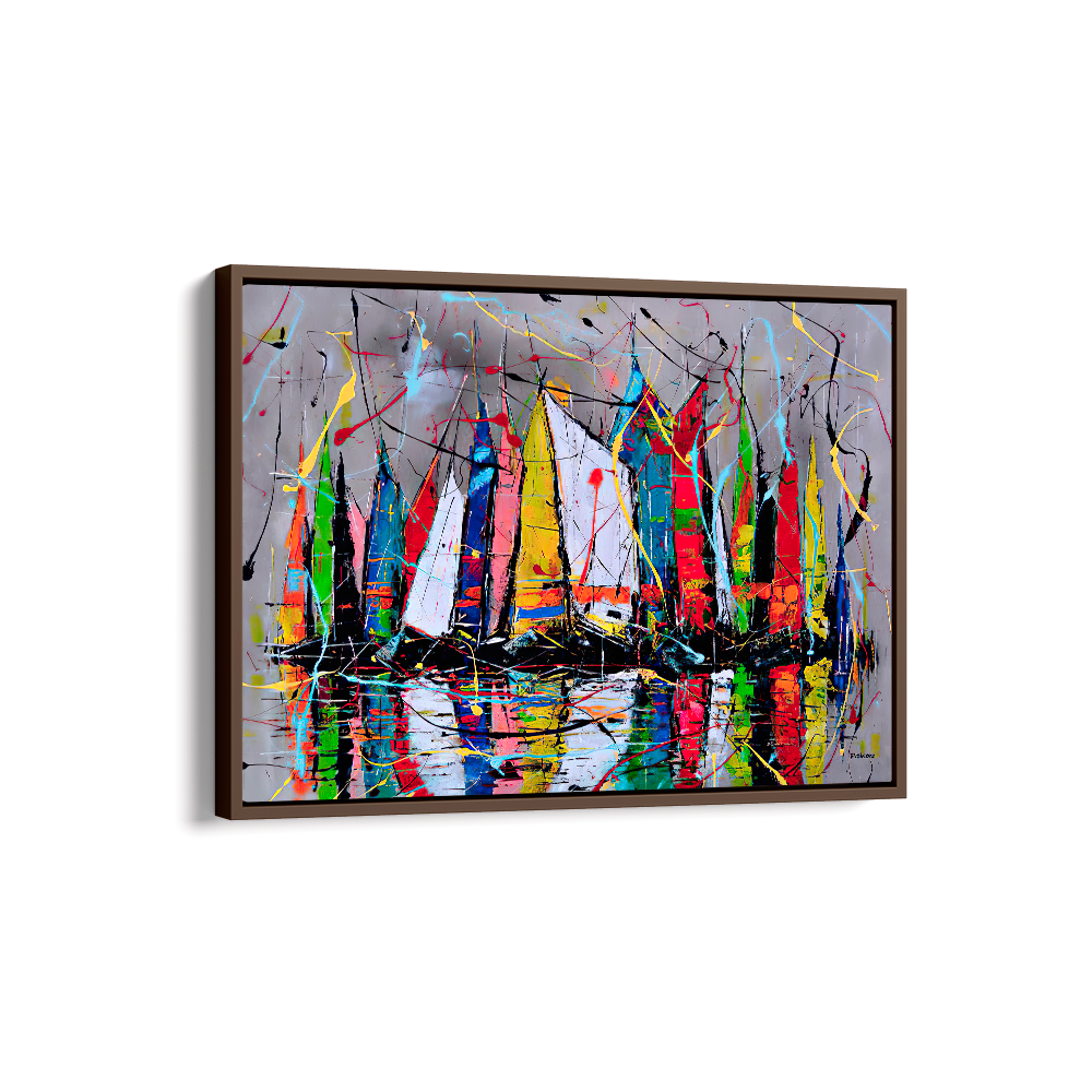 Quadro Barcos à Vela