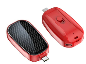 Chaveiro Power Bank Carregado Por Energia Solar