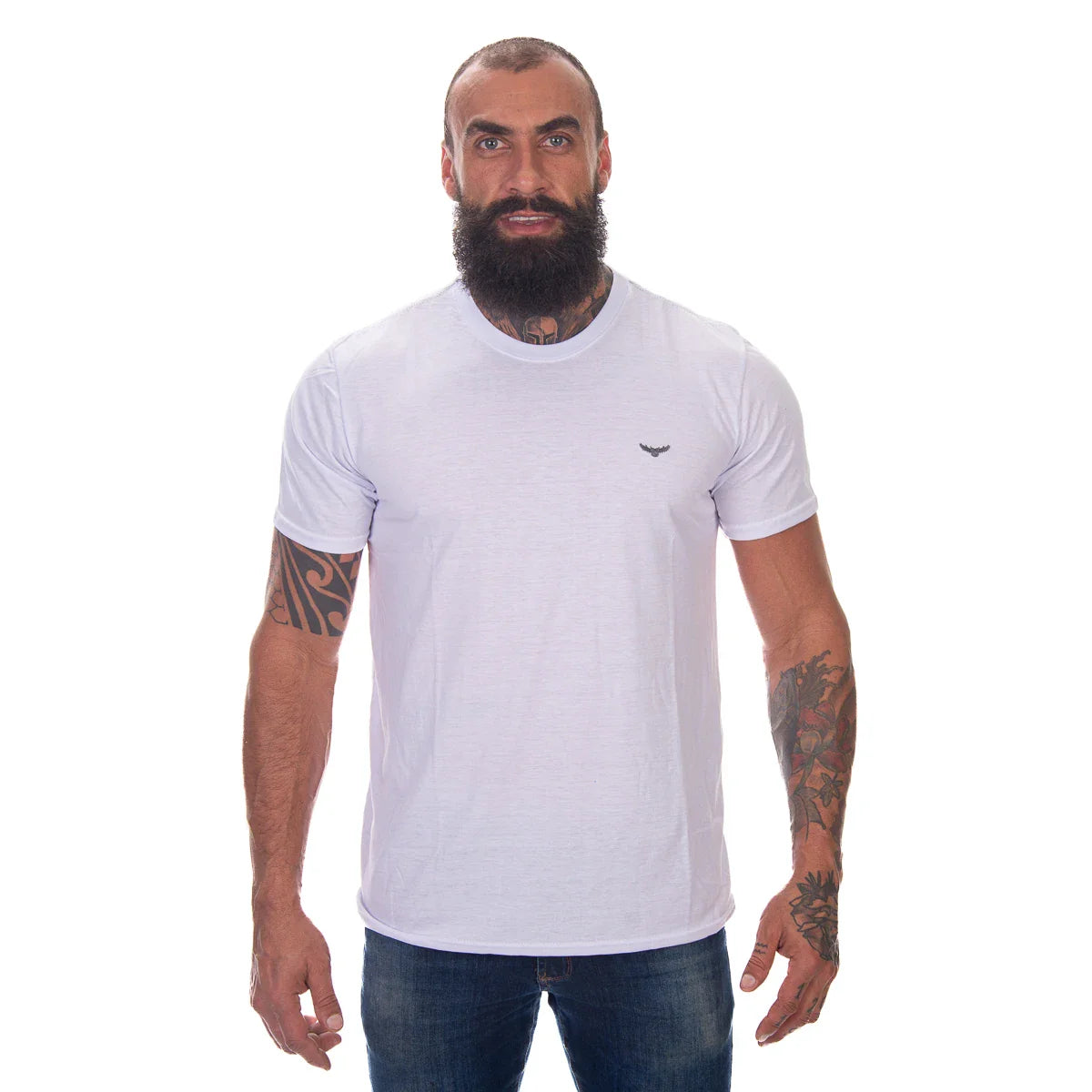 Kit 2 Camisetas Masculinas Básicas de Algodão