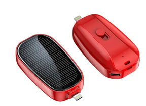 Chaveiro Power Bank Carregado Por Energia Solar