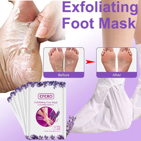 Exfoliating Foot Mask Spa Pedicure Socks Remove Dead Skin Whitening Feet Peeling Anti-Cracked Foot Skin Care