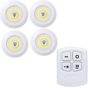 Kit Luminárias LED sem fio com Controle Remoto