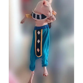 Roupas de Gato Sem Pêlos Dragon Ball Deus da Destruição Beerus