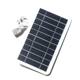 Carregador Solar Portatil Com Entrada USB