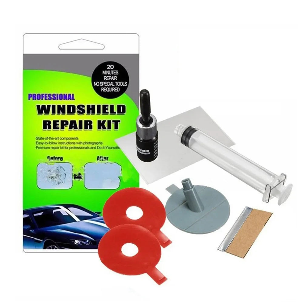 New Upgrade Car Windshield Repair Tool Cracked Glass Repair Fluid DIY Auto Window Cracks Restore Scratch Repair Car Accessories