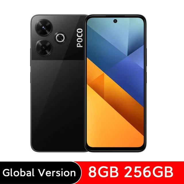 Xiaomi POCO M6 Smartphone 256GB ROM / 8GB RAM NFC MediaTek Helio G91-Ultra 33W Fast Charging 6,79 "90H