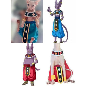 Roupas de Gato Sem Pêlos Dragon Ball Deus da Destruição Beerus