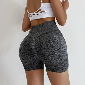 Conjunto Fitness Sem Costura Para Mulheres, Shorts de Ginástica