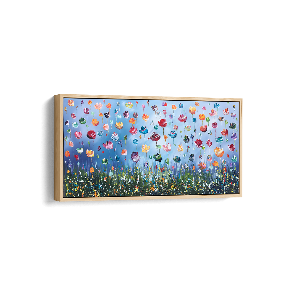 Quadro Chuva de Flores