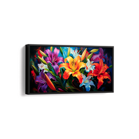 Quadro Flores Brilhosas